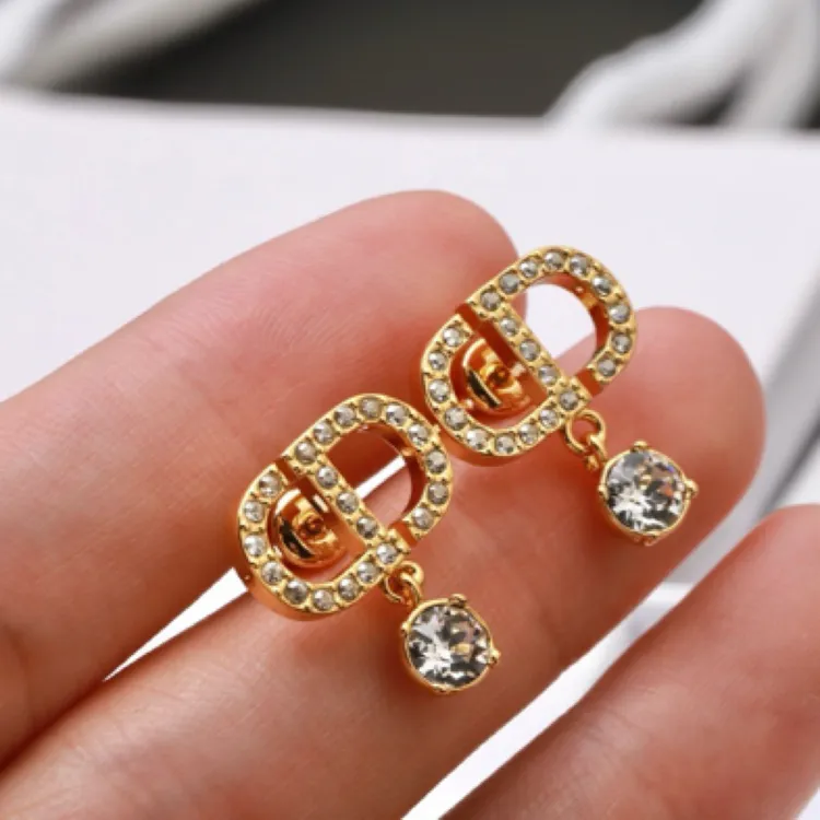 色浅金色原创设计女耳钉复古欧美经典精致饰品