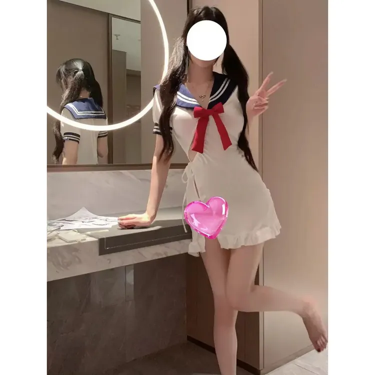 【69乐园】梦回初中！不一样的性感可爱夏季包臀甜美连衣裙学院风jk