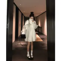 COCO皮草“新年战袍”丹麦进口整皮水貂外套长款十字貂皮