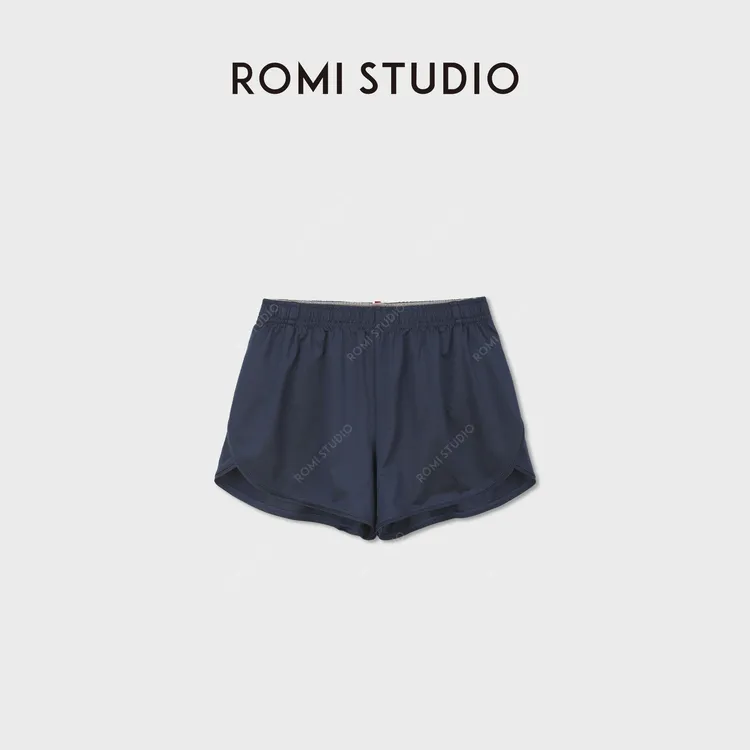 ROMI STUDIO“专业运动”高弹快干网孔肌理感休闲短裤 RWDSXD1828