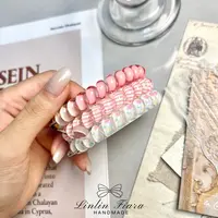 【电话线】新款日韩电话线发圈欧美高马尾无感发绳无痕彩色皮筋