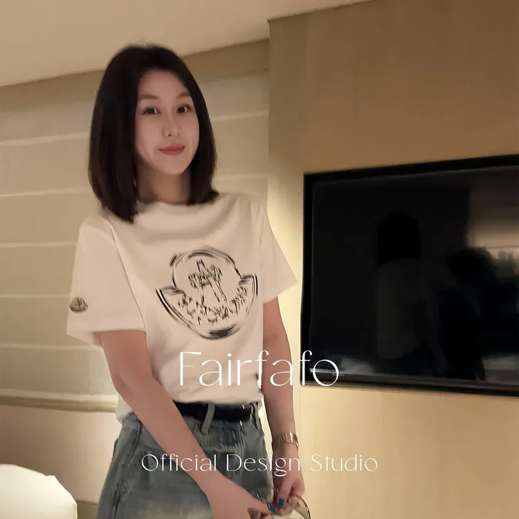 【涂鸦微章短袖】大版型 TXAL56033男女同款宽松夏季爆款休闲T恤