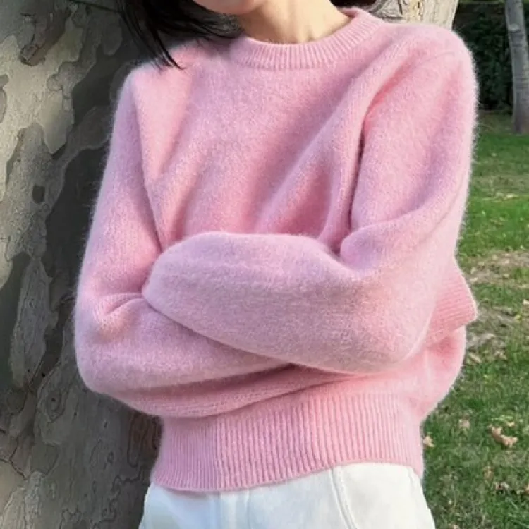 【DROMA】羊毛圆领毛衣