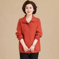 8049-小个子妈妈春装外套新款上衣春秋短款夹克【新仓库A6-2-4】