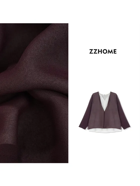 ZOZO HOME ｜递进时髦质感层次磨砂炎夏长衫q171356p