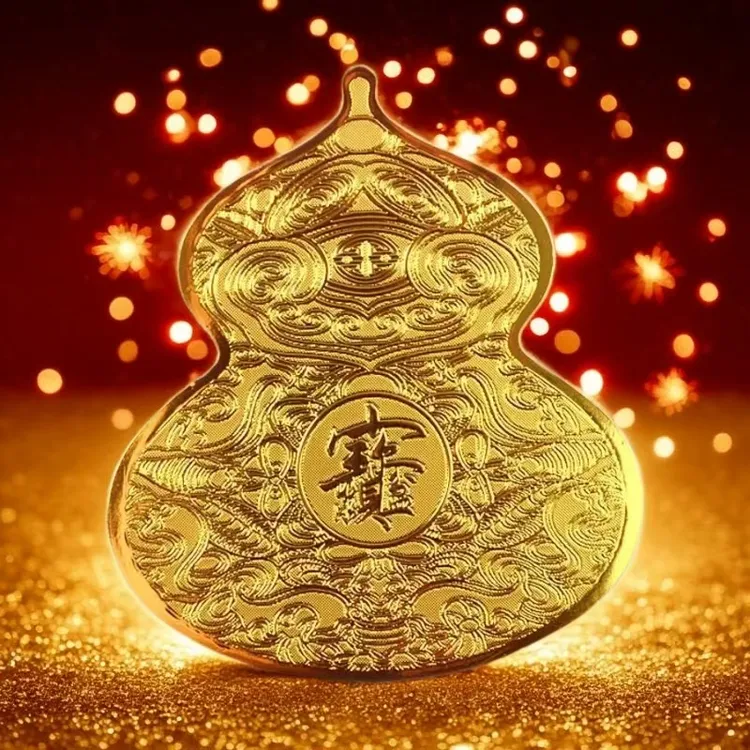 福禄【開】 脚踏福禄 创意日进斗金 葫芦贴 洗衣机脚踏鞋柜手机贴