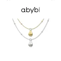 ABYBCHARMING 铜合金耳饰 奶油泡芙耳环项链戒指琥珀琉璃配饰