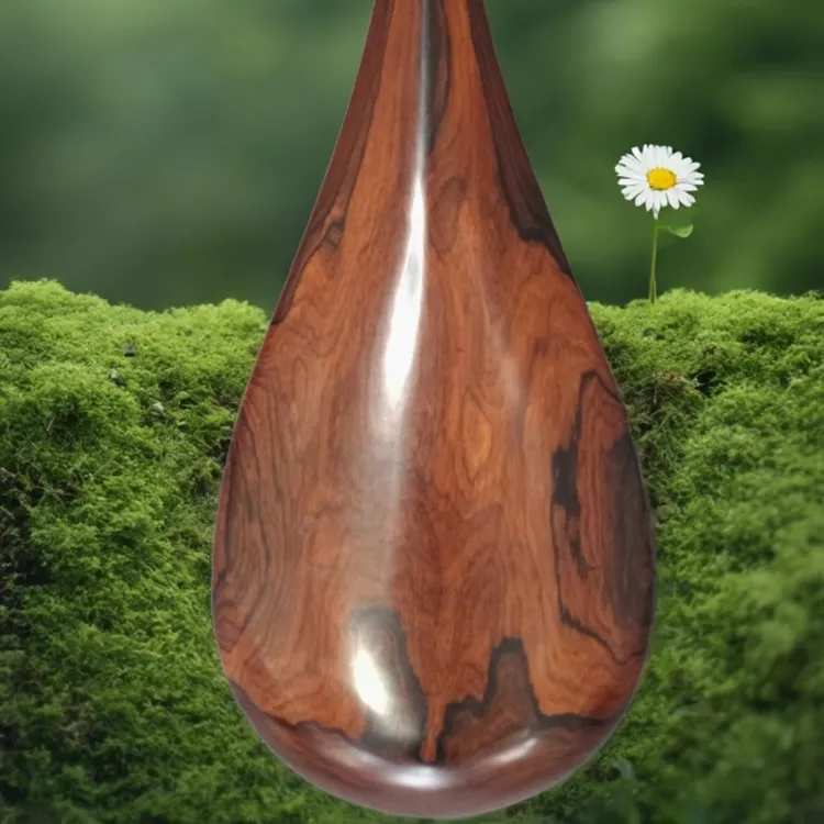 老红木墨西哥老料微凹黄檀抛光琵琶