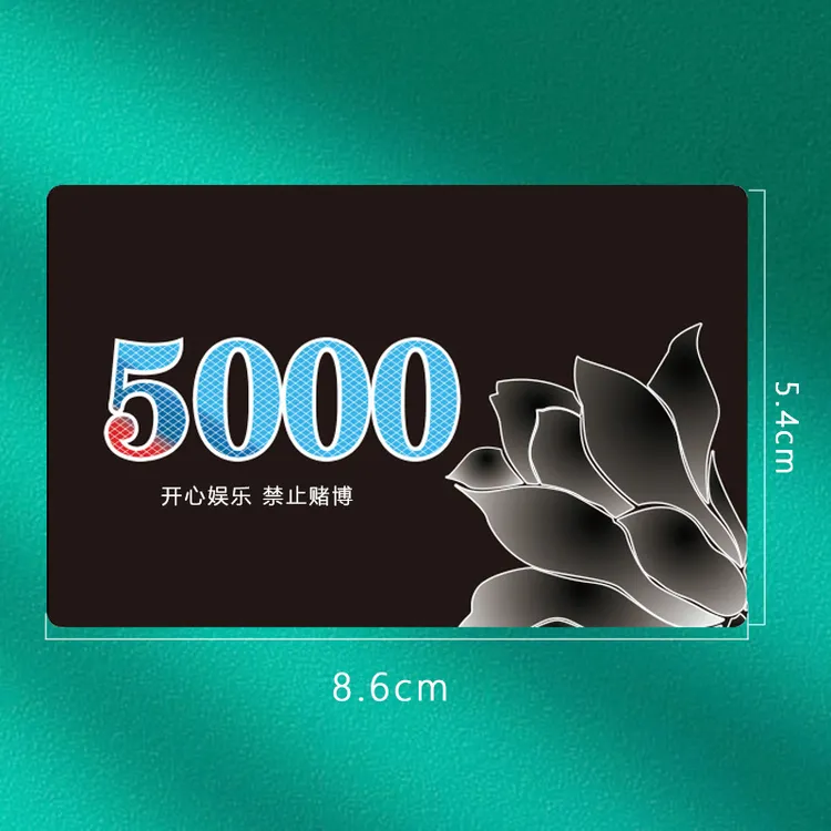 筹码麻将专用棋牌室卡片不掉色磨砂防水计数积分币代替钱加厚码子