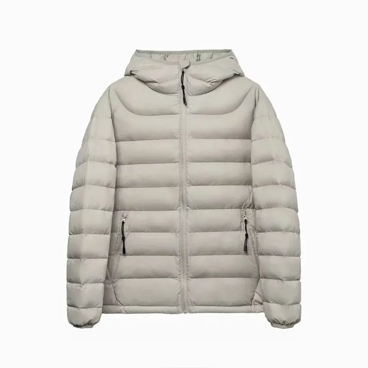 【90白鹅绒】轻薄羽绒服女短款连帽冬季新款高级感显瘦保暖排骨外套