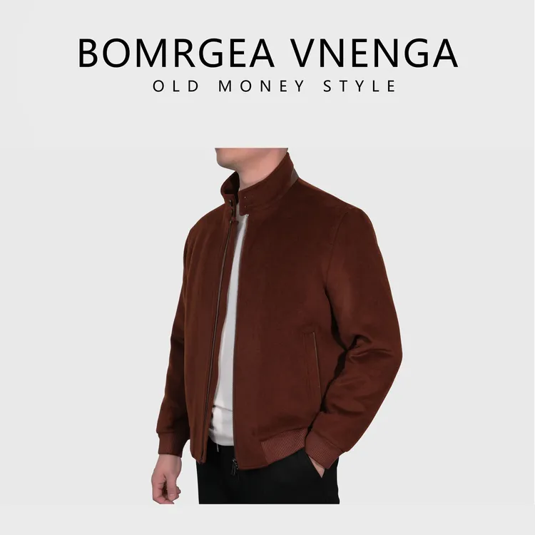 Lp【100羊毛拼皮立领夹克】90白鹅绒保暖深冬夹克