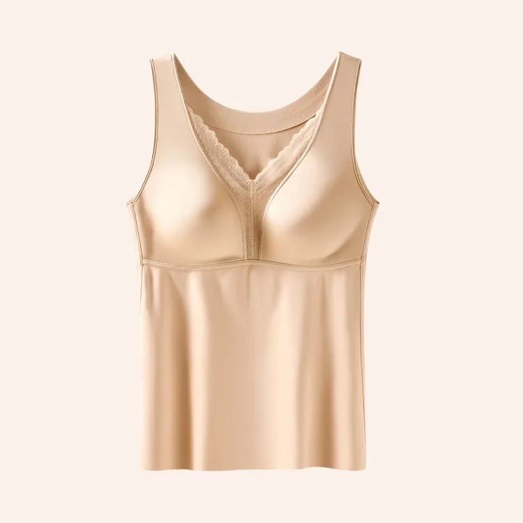 Davida Yu【小暖炉】V领保暖润肤蓄热美背 轻奢一体杯美背305