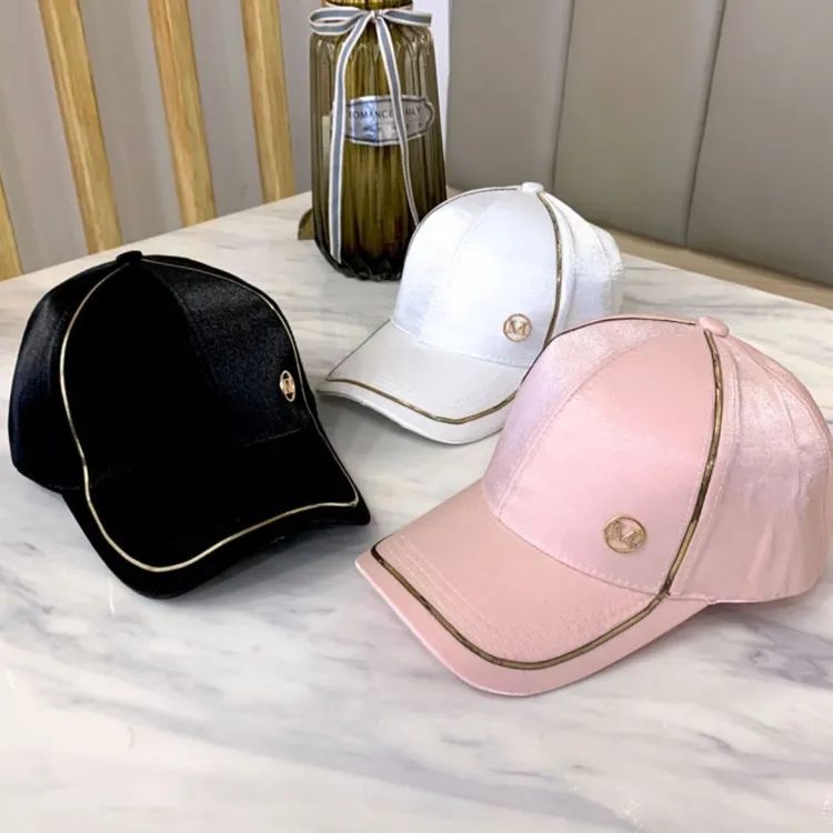 帽子女夏韩版潮牌鸭舌帽时尚百小众m标薄款遮阳棒球帽女韩版ins