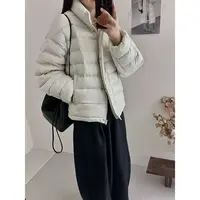 zy@81170 韩系时尚百搭休闲排骨棉服外套 （衣长58）12-12