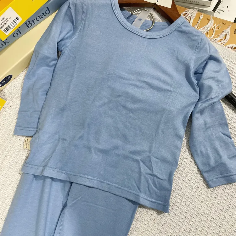 秋冬季福利款三只小鸭-暖暖姜素色套装  23C5003