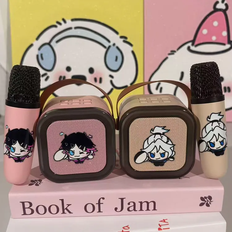 博主同款无线KTV蓝牙麦克风儿童神器可充便宜家庭小音响无畏契约