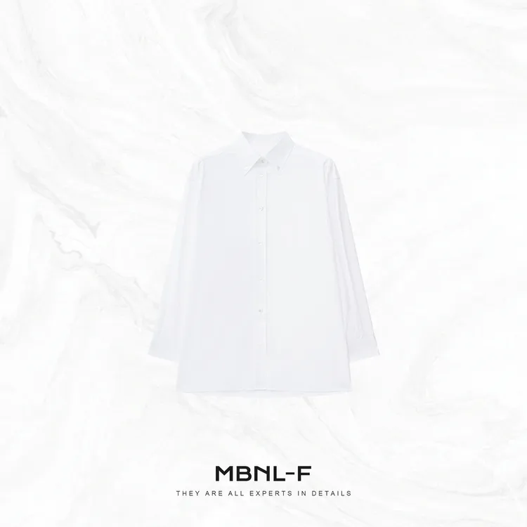 MBNL-F "ROW系衬衫" 100%80支棉密织宽松日系衬衣 秦磊XM-XCY101