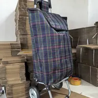 收纳袋家用买菜小拉车便携购物（自己安装少两个铁片）能接受就拍