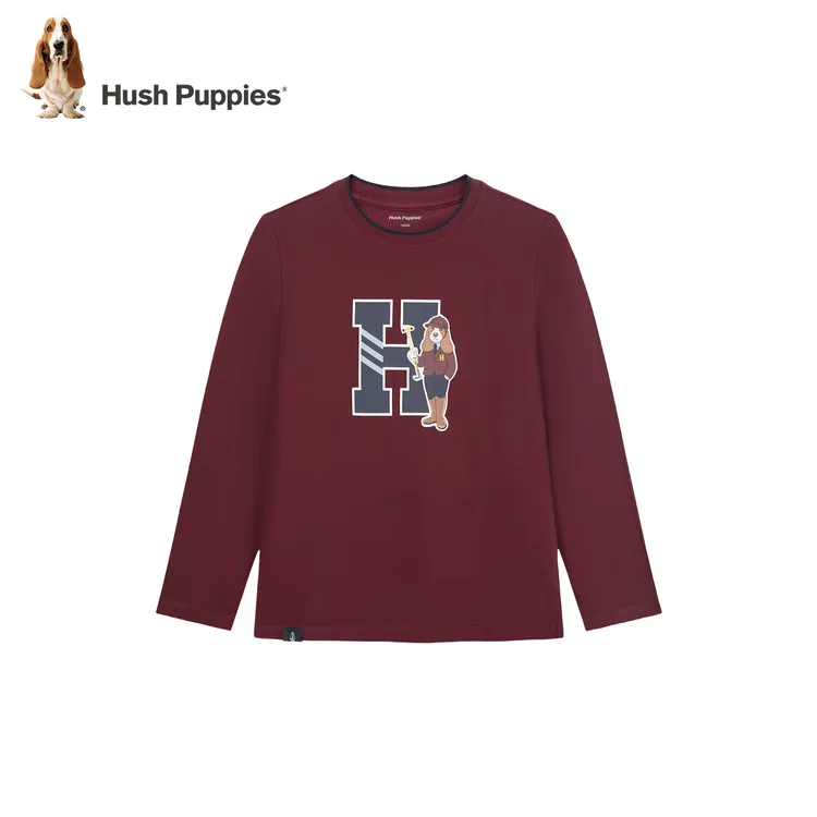 【圆领衫】暇步士童装2025年秋季儿童新款小小马术家长袖圆领衬衫