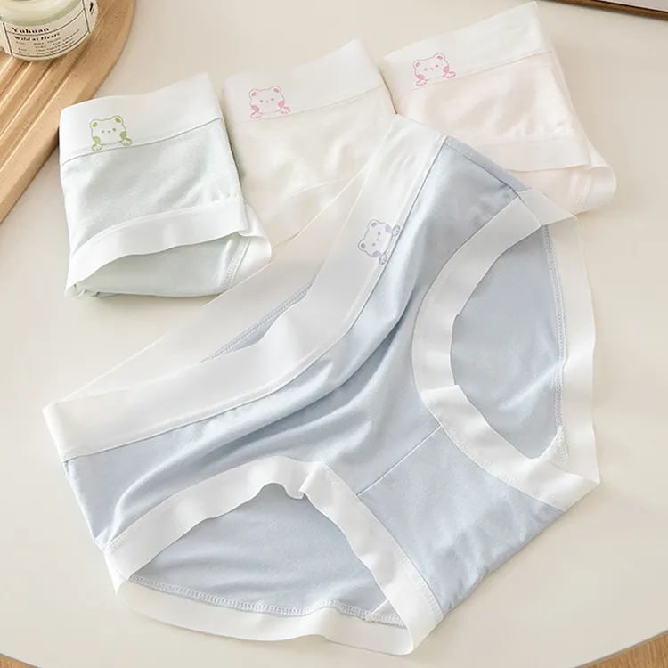 女童内裤儿童纯棉7A抗菌裆夏季薄款莫代尔三角不夹屁股女孩中大童