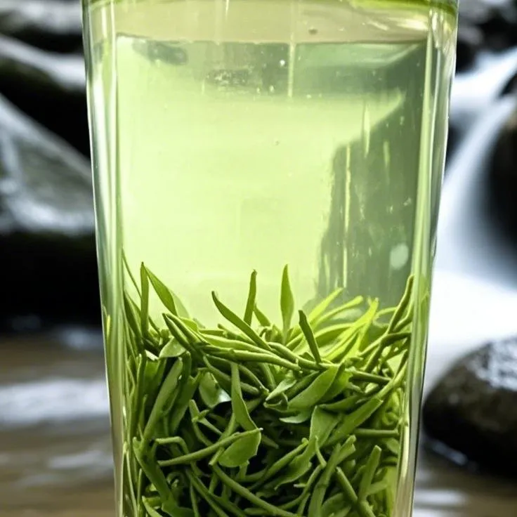 新茶绿茶2025年明前春茶浓香兰花香耐泡散装手工抛条