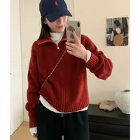 【晴晴自留】5091气质百搭毛衣针织开衫女新款外搭洋气上衣针织纯色