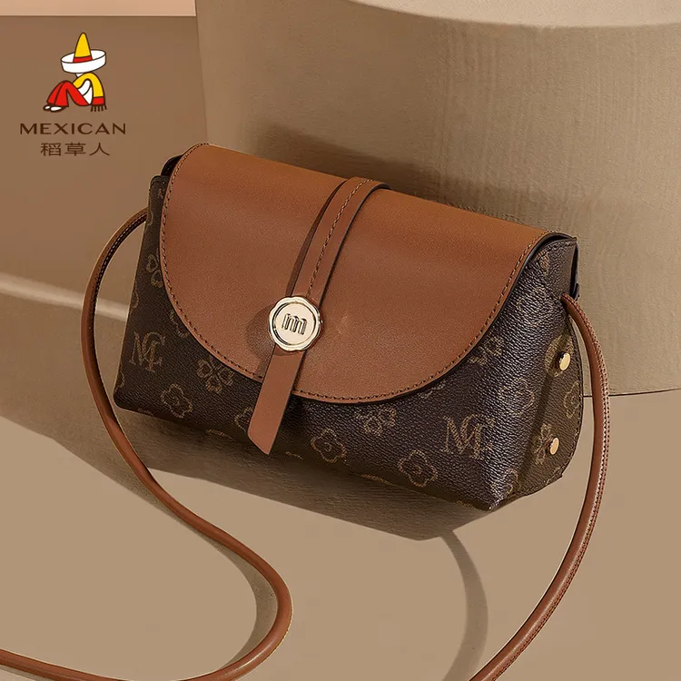 稻草人包包女士2025新款女包斜挎包时尚小包高级感通勤单肩包百搭