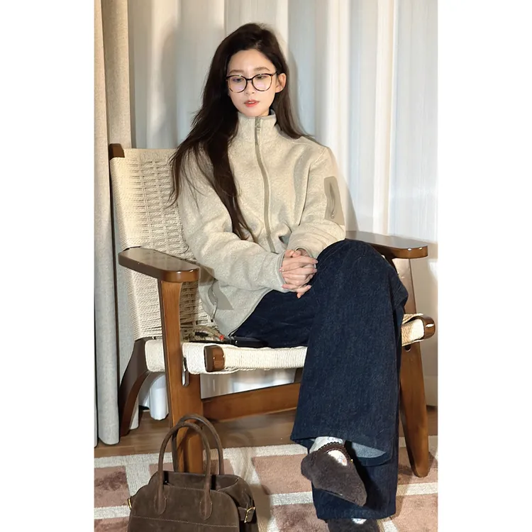 Z.blues【靛蓝牛仔】高密复古定染绵羊毛牛仔裤YZUIIE9273