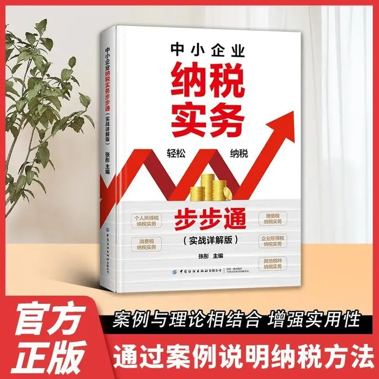中小企业纳税实务步步通 直观易学纳税方法紧跟税法案例说明