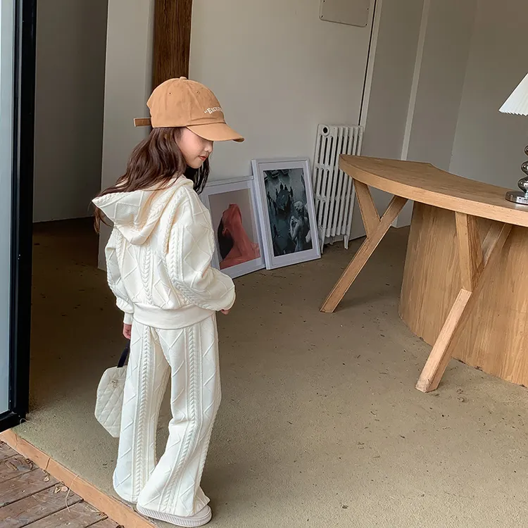 女童套装秋装新款休闲中大童运动服韩版洋气长袖衣服儿童两件套潮