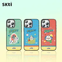 新款鎏金手机壳适用苹果17PM磁吸iPhone16潮流女款可爱磨砂壳防摔