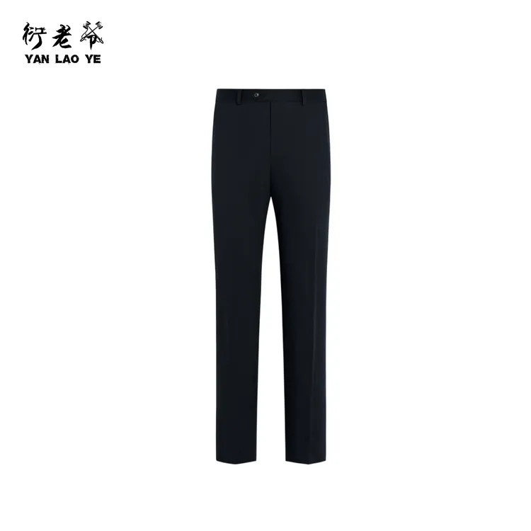 蓉姐【冬季加厚精纺羊毛羊绒】商务休闲直筒重磅西裤高克重一条过冬裤子