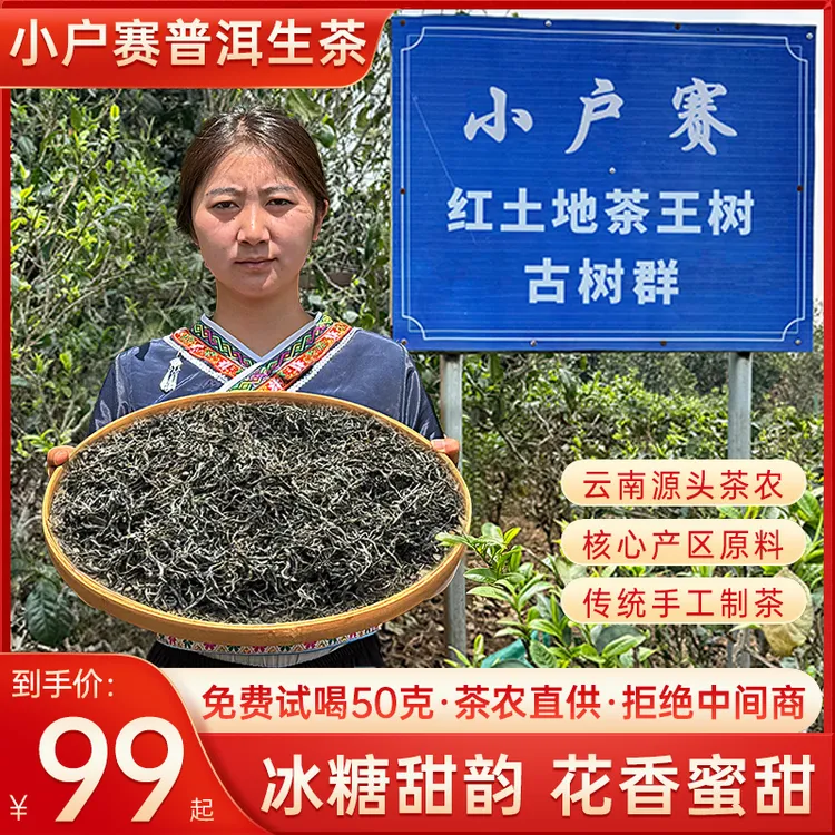 【小户赛-赛冰岛】2025春茶 小户赛源头茶农直销 花香蜜甜支持试喝