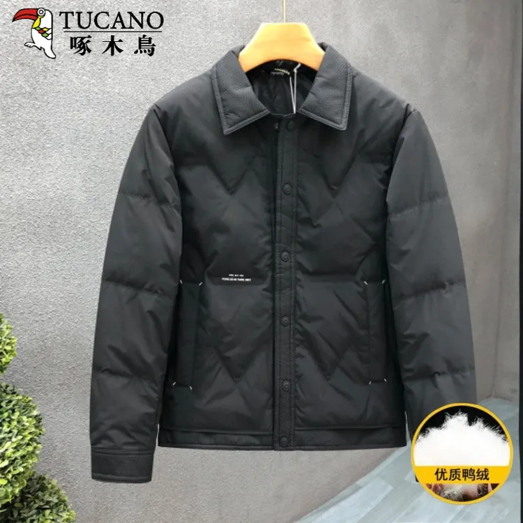 TUCANO/啄木鳥冬季高级感商务保暖夹克外套轻薄保暖外套羽绒棉服
