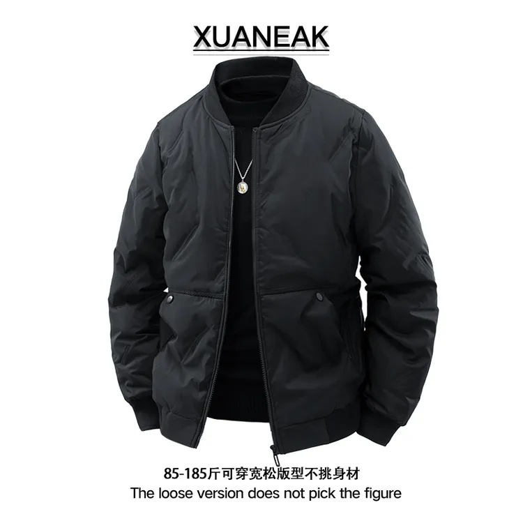 XUANEAK高档羽绒服男士秋冬季新款加厚御寒保暖休闲百搭夹克外套