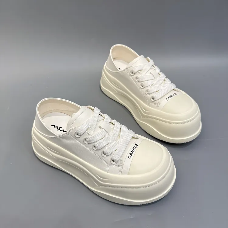 玛莎玛索53-143新款厚底小白鞋板鞋