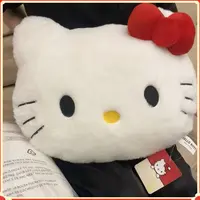 猫头毛绒抱枕沙发床头靠垫车载靠枕午睡枕头生日礼物女Kitty可爱E
