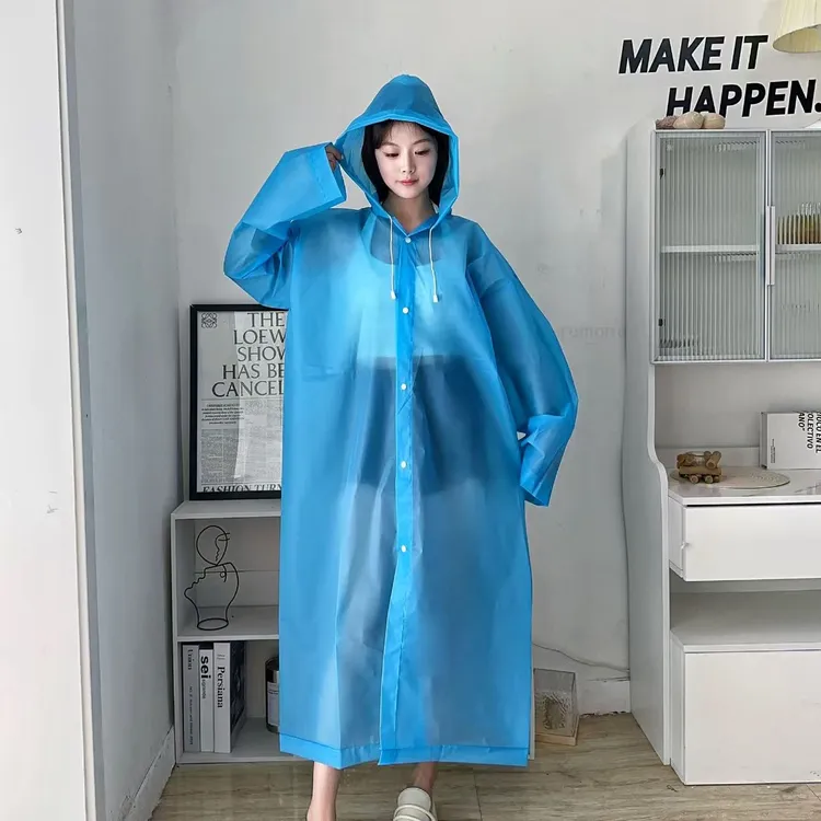 【非一次性】加厚雨衣成人电动车EVA长款雨衣全身便携雨披旅行户外