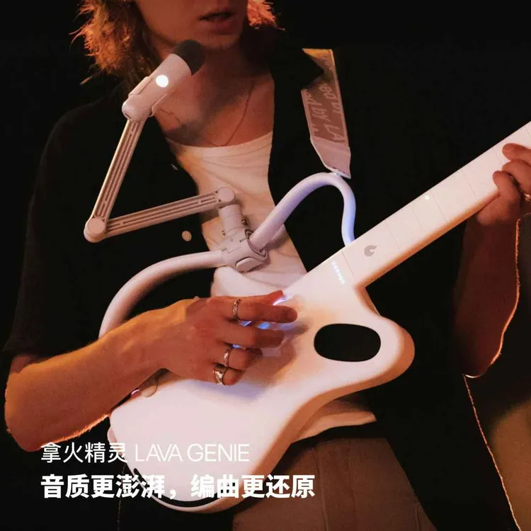 【智动2.0】拿火精灵LAVA GENIE智能无弦吉他弹唱自动挡新手吉他商品图