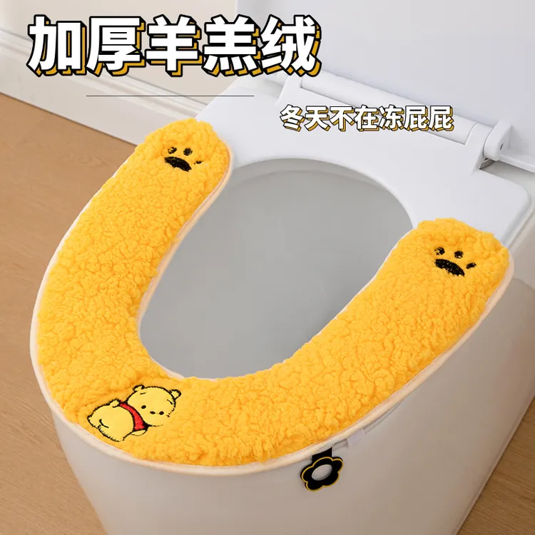 2025年新款马桶垫卡通马桶坐垫四季通用加厚马桶圈坐便马桶座垫套