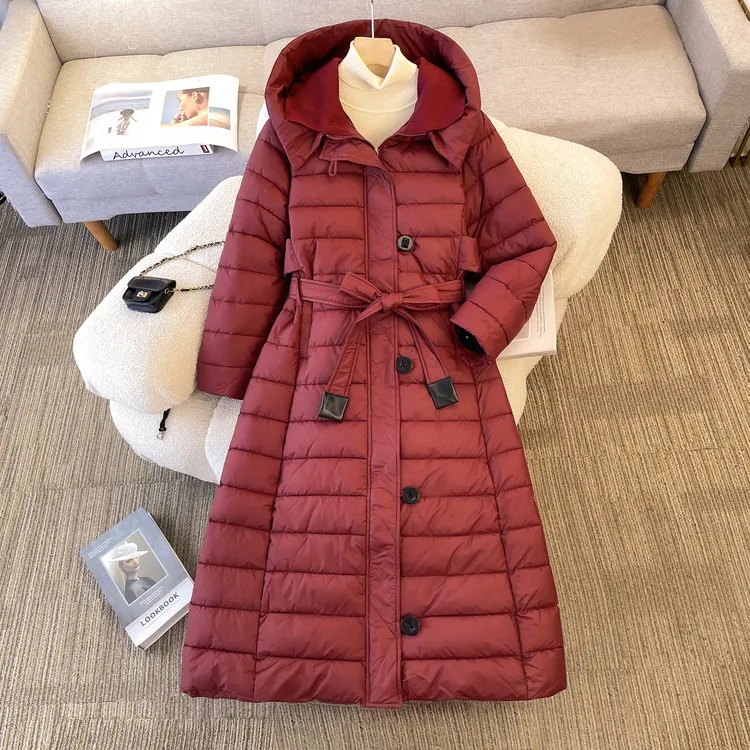 棉服女冬季2025新款超好看棉衣外套加厚保暖中长款过膝大棉袄
