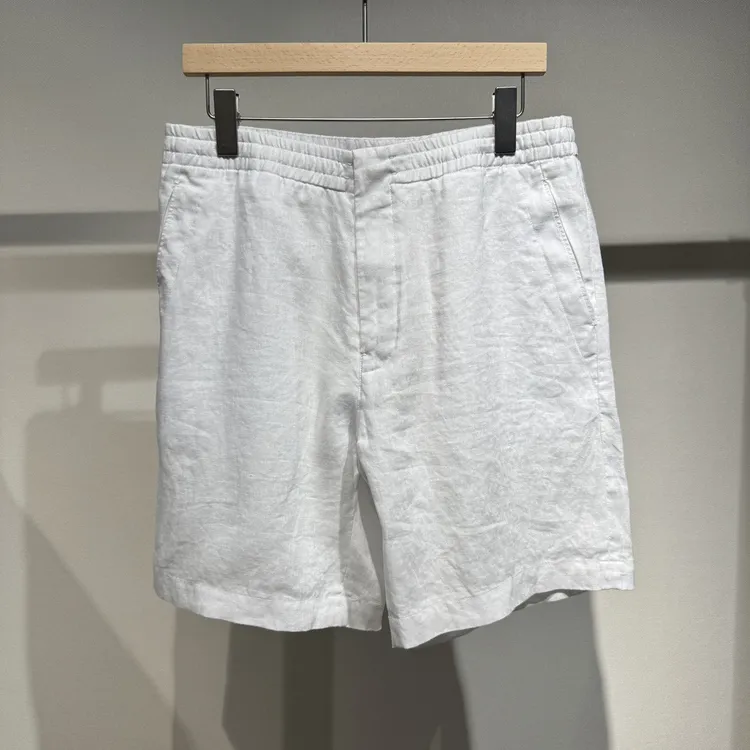 PABO | 老钱风天然亚麻休闲短裤 【100%亚麻】