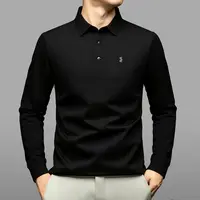 【奥莱同款-小马】轻奢商务休闲Polo衫长袖正标D137