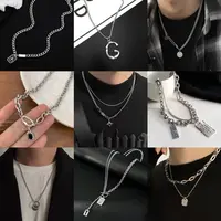 铭牌项链合集〃ins韩国风~儿童时尚百搭款轻奢字母小众X066