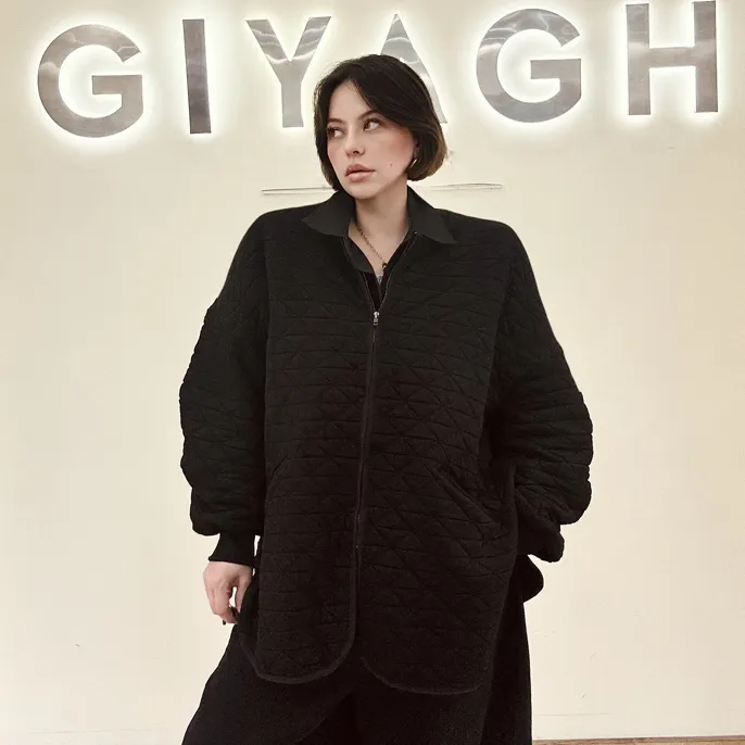 GIYAGH 2025 A/W 加厚夹棉宽松外套