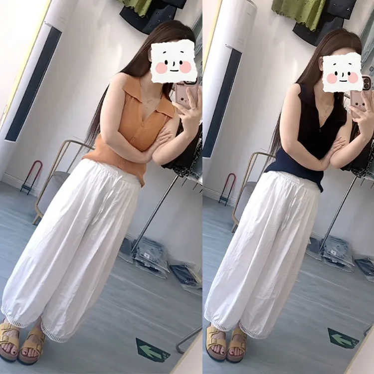 2025夏季新款法式慵懒风时尚精品潮流百搭上衣女休闲裤子一整套