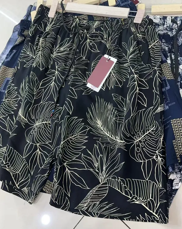 雅鹿男款沙滩短裤2077