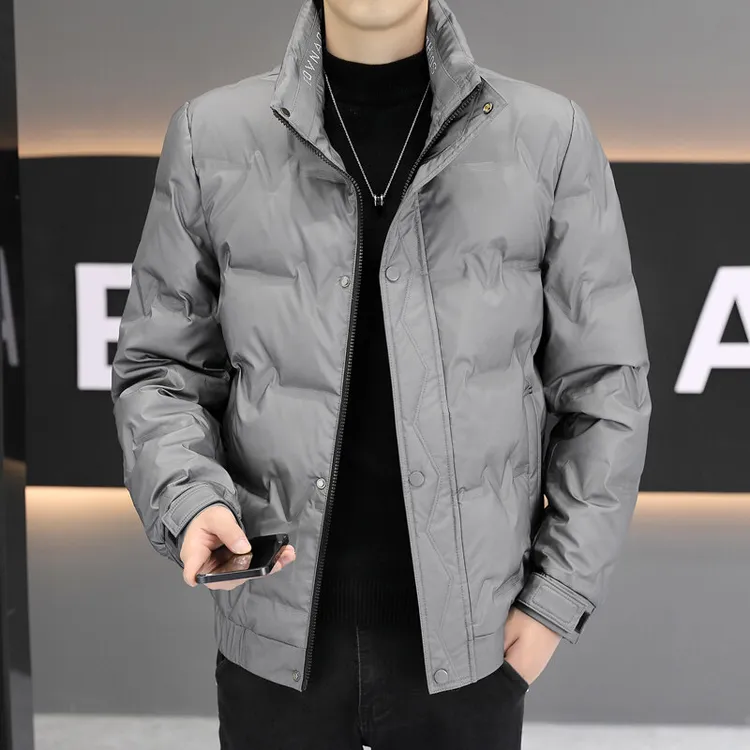 C19男士2024爆款羽绒服冬季加厚立领外套时尚百搭休闲潮流上衣