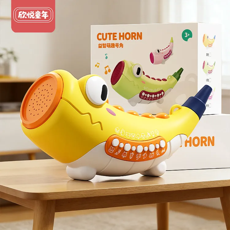 动物集结号角可吹奏喇叭多种音效小鸟模拟叫声肺活量训练益智玩具商品图