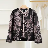 麦迪尚品【三C】51009143 秋冬时尚气质国风外套品牌女装撤柜